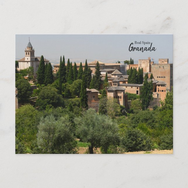 Real Spanien - Granada Postkarte (Vorderseite)