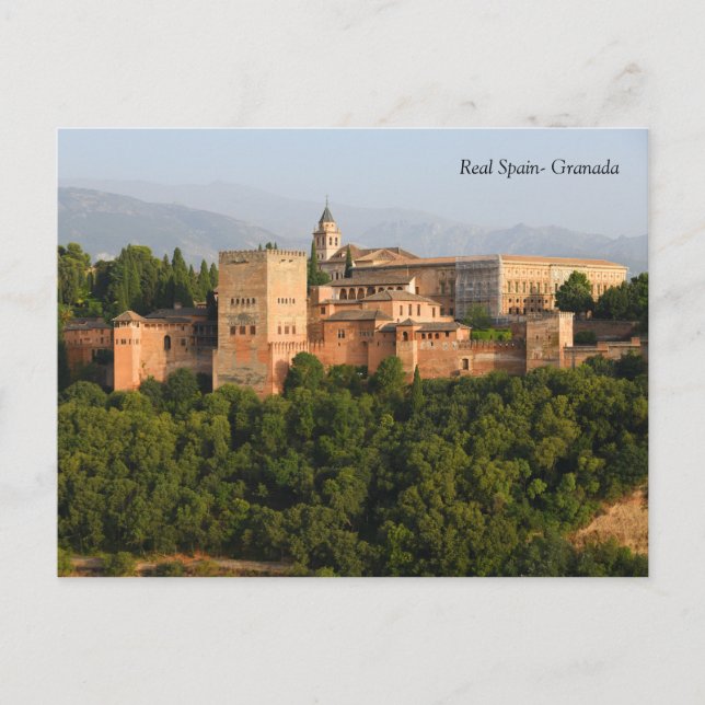 Real Spanien - Granada Postkarte (Vorderseite)