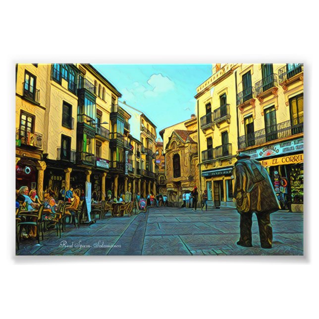 Real Spanien - Salamanca Fotodruck (Vorne)