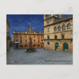Real Spanien - Santiago De Compostela Postkarte