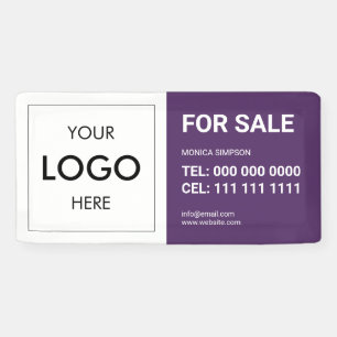 Real Staat Logo Modern Banner