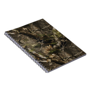 Real Tree Camouflage Notizblock
