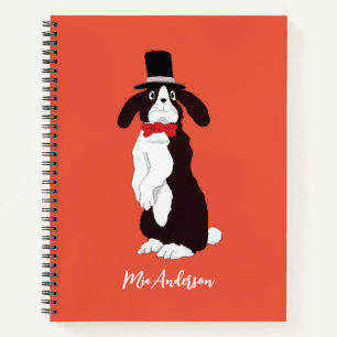 Real Tuxedo Bunny Notizbuch