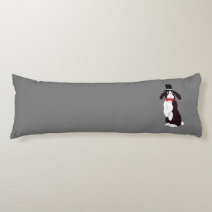 Real Tuxedo Bunny Seitenschläferkissen