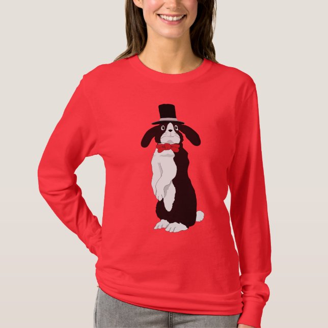 Real Tuxedo Bunny T - Shirt (Vorderseite)