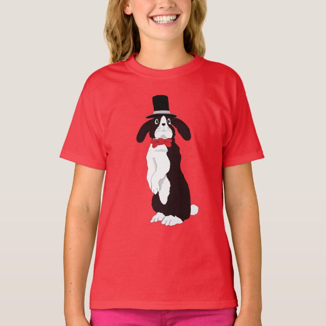 Real Tuxedo Bunny T - Shirt (Vorderseite)