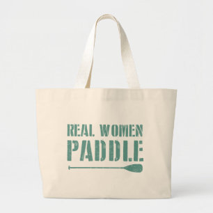 Real Women Paddel Jumbo Stoffbeutel