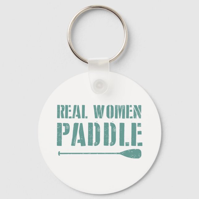 Real Women Paddel Schlüsselanhänger (Vorderseite)