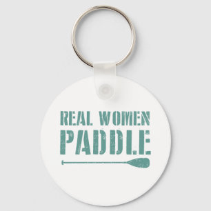 Real Women Paddle Schlüsselanhänger