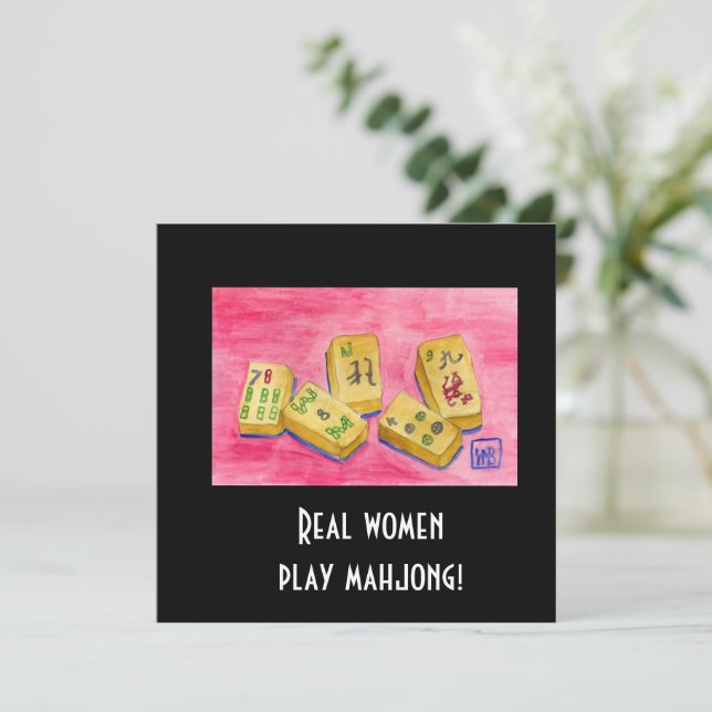 Real Women Play Mahjong (Stehend Vorderseite)