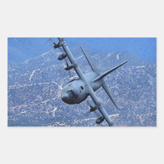 REALE FLUGZEUG HABEN PROPS RECHTECKIGER AUFKLEBER (Vorderseite)