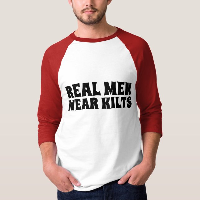 REALE MÄNNERWEITE KÜHLEN T - Shirt (Vorderseite)