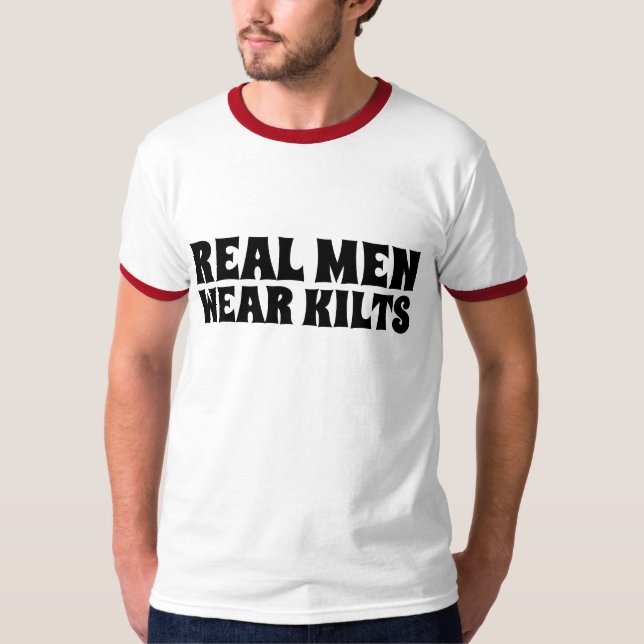 REALE MÄNNERWEITE KÜHLEN T - Shirt (Vorderseite)