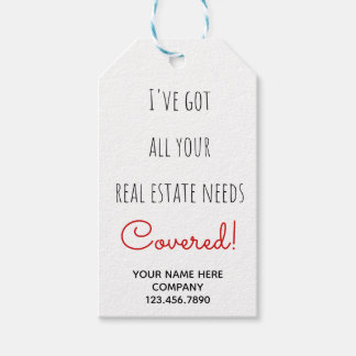 Reales Anwesen muss abgedeckt werden Geschenkanhänger