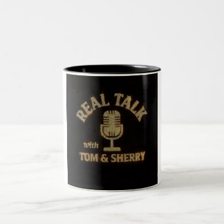 Reales Gespräch mit Tom & Sherry Podcast Tasse