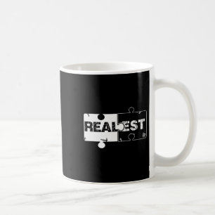 Realest, Bestes Zitat, Cool, Grafik Premium Kaffeetasse