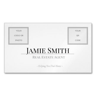 Realestate Agent Templates Magnetische Visitenkarte