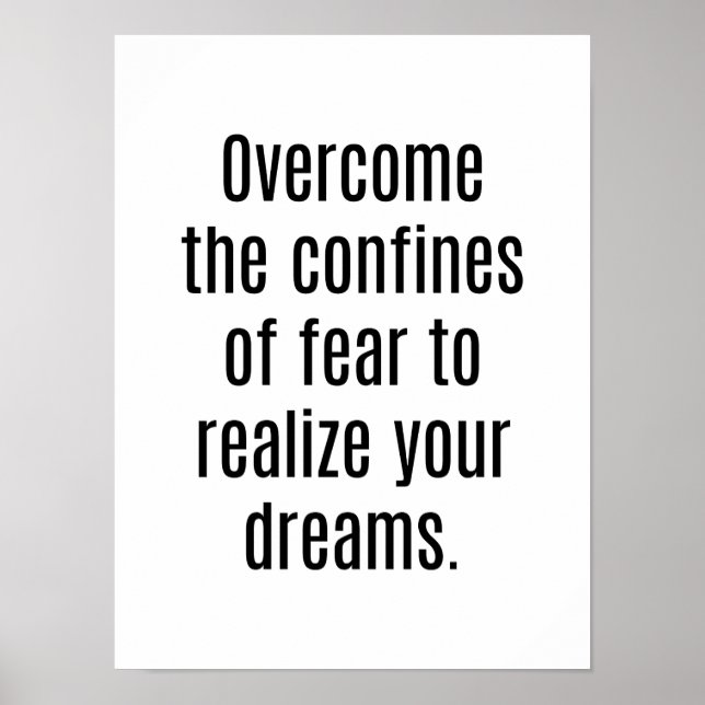 Realisieren Sie Ihre Träume Poster (Vorne)