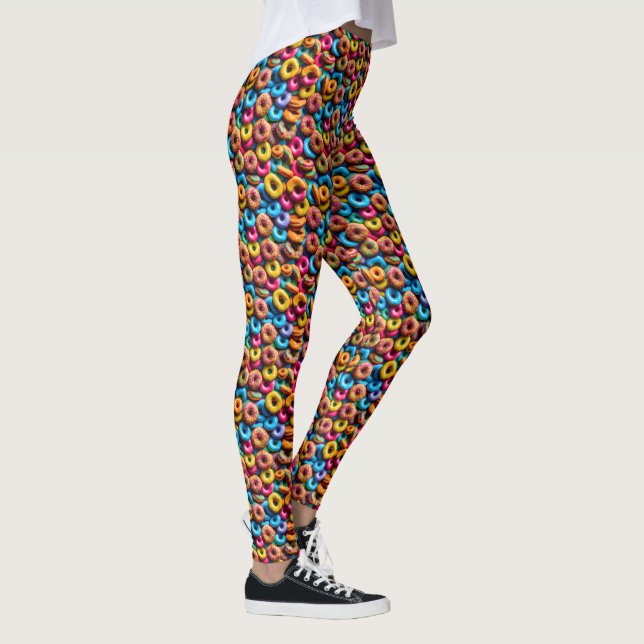 Realistic Donuts Leggings (Rechts)