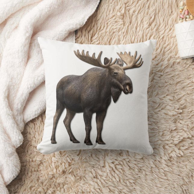REALISTIC MOOSE DESIGN. SAMER BRASIL KISSEN (Decke)