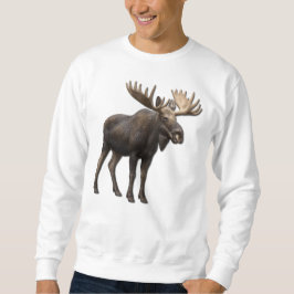 REALISTIC MOOSE DESIGN. SAMER BRASIL SWEATSHIRT