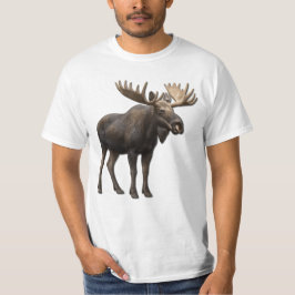 REALISTIC MOOSE DESIGN. SAMER BRASIL T-Shirt