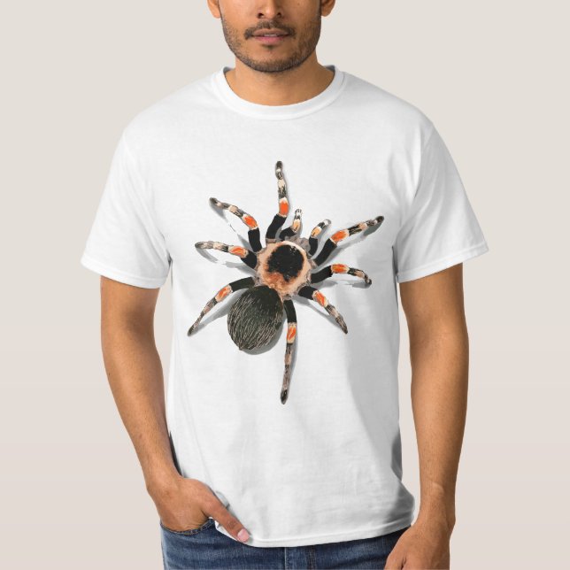 Realistic Red Knee Tarantula  T-Shirt (Vorderseite)