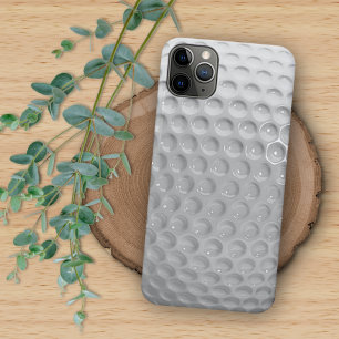 Realistisch aussehender Golfball Dimples Textur Mu iPhone 11Pro Max Hülle