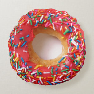 Realistisch Donut Pillow Rundes Kissen