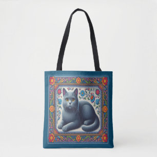 Realistisch russischer blauer Katzenhai