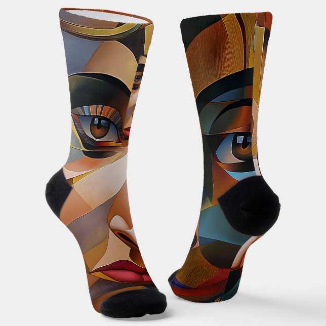 realistisch zeichnend socken (Gewinkelt)