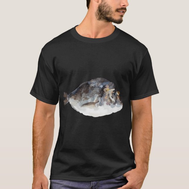 Realistische Fischillustration T-Shirt (Vorderseite)