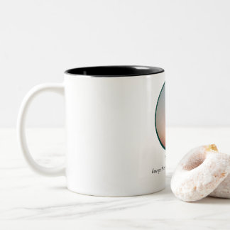Realistische Foto-Keramik-Tasse mit Sonnenuntergan Zweifarbige Tasse