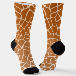 Realistische Giraffe Markings Whimsical Animal Leg Socken