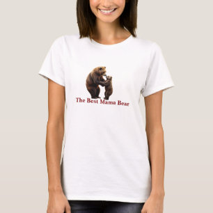 Realistische Interaktion zwischen Mama Bear und Cu T-Shirt