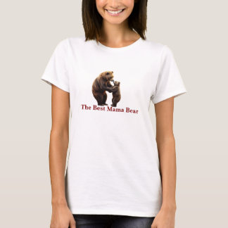 Realistische Interaktion zwischen Mama Bear und Cu T-Shirt