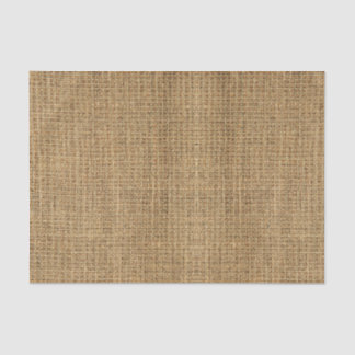 Realistische Jute-Textur, einfache rustikale hellb Seidenpapier