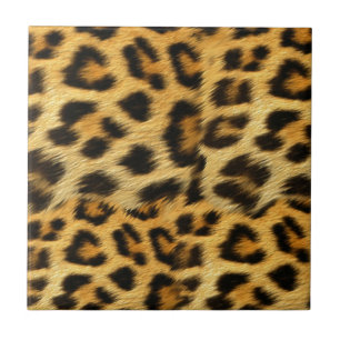 Realistische Leopardenfell-Druck-Accessoires - tre Fliese