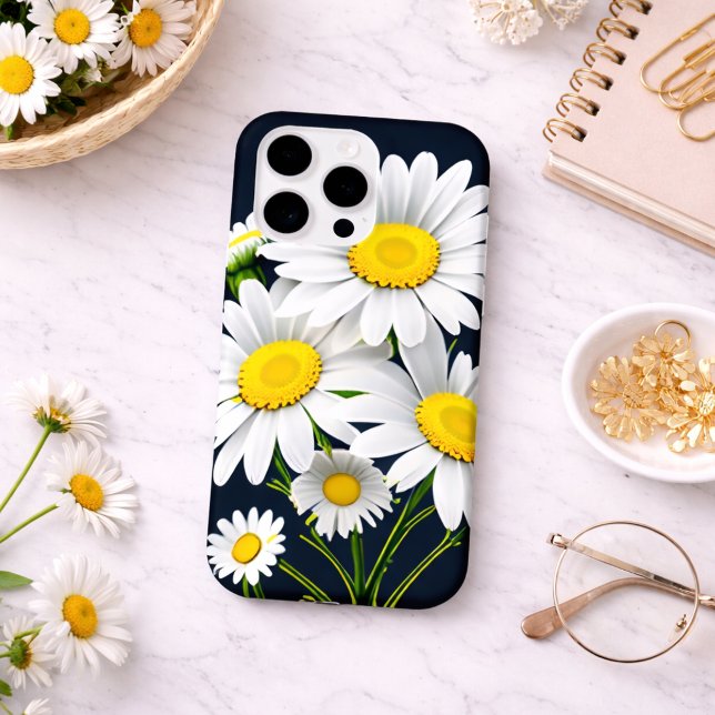 Realistische moderne Margerite  iPhone Hülle (Von Creator hochgeladen)