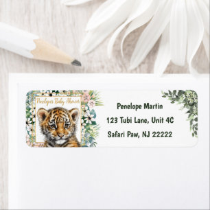 Realistische Tiger Cub Gender Neutral Baby Dusche