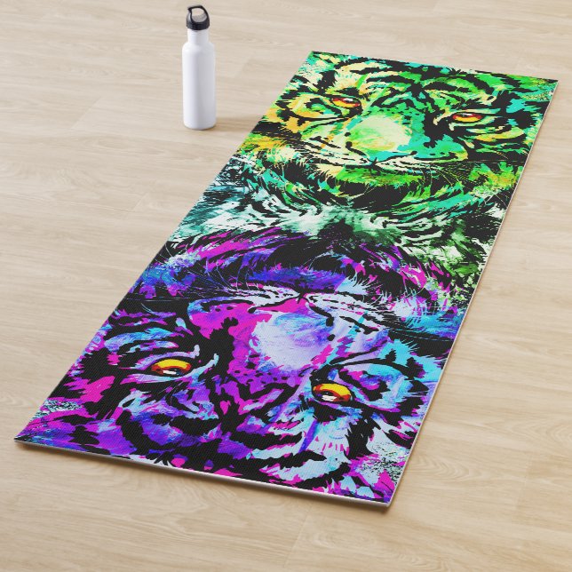 Realistische Tiger Yoga Mat - Wildtiere Große Katz Yogamatte (Beispiel)