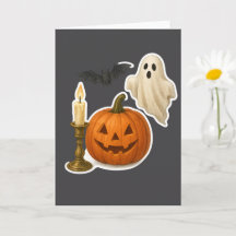 Realistischer Halloween-Sticker