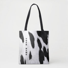 Realistischer Holstein Cowhide-Look