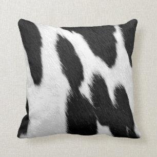 Realistischer Holstein Cowhide-Look Kissen