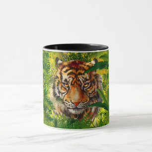 Realistischer Jungle Tiger-Kaffee-Tasse - Tiger Tasse