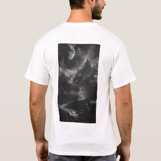 Realistischer Mountain View Wilderness T - Shirt