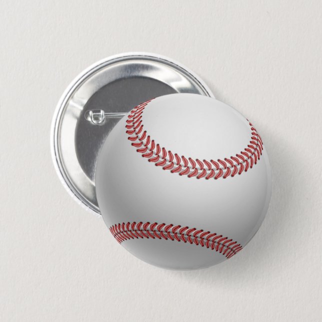 Realistisches 3D-Fußball-Design Cooler Fußballfan  Button (Vorne & Hinten)