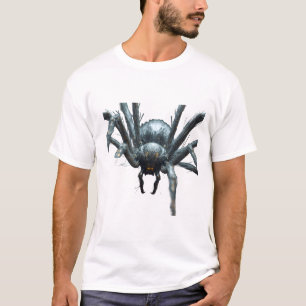 Realistisches Dunkles Spinne Grafik T-Shirt