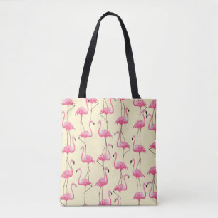 Realistisches Flamingo-Bird-Muster