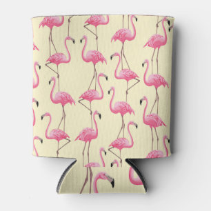 Realistisches Flamingo-Bird-Muster Dosenkühler